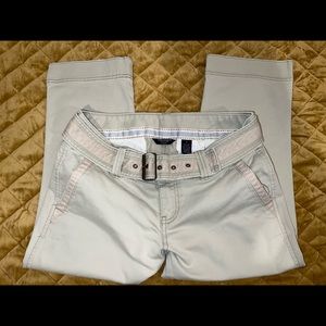 American Eagle khaki capris